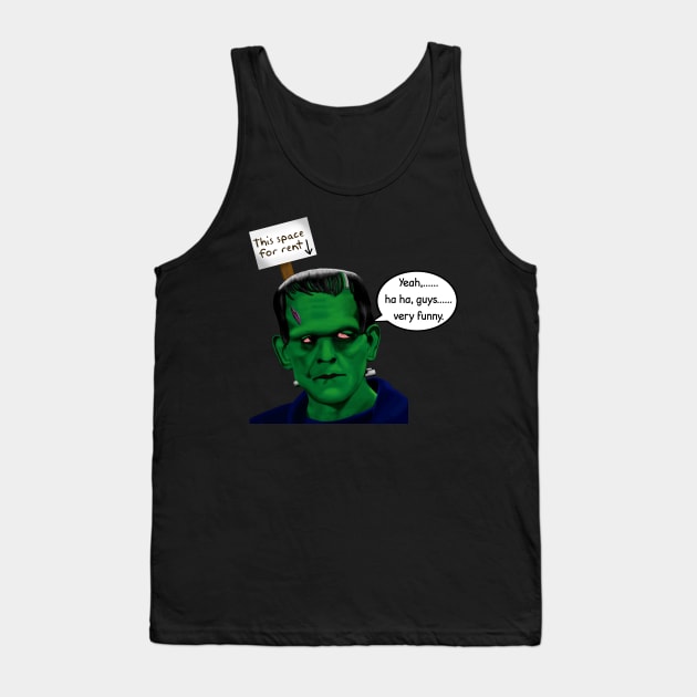 Frank is Not Amused Tank Top by Zippy's House of Mystery